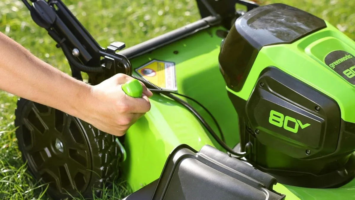 "Greenworks 80V 21" Brushless Cordless Lawn Mower: Efficient and Eco-Friendly with 30% Off"