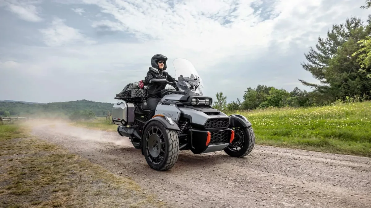 Introducing Can-Am's New Canyon: A Versatile and Powerful Three-Wheeler with Off-Road Capability