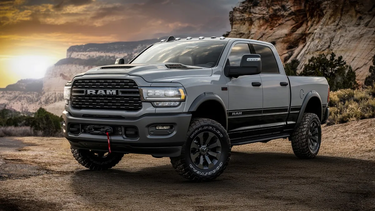 "Introducing the Lunar Special Edition: 2024 Ram 2500 Power Wagon and Rebel Trims"