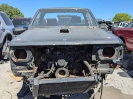 "Rare Chrysler-Mitsubishi Pickup Features Surprising V8 Engine Swap in Nevada Junkyard"