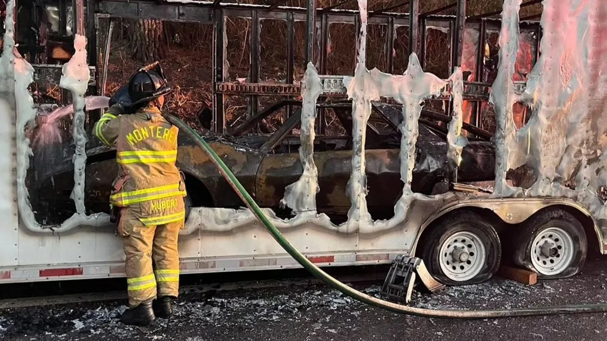 Tragic Loss: Rare 1979 Ford Ghia Probe I Prototype Burns to the Ground at Monterey Car Week