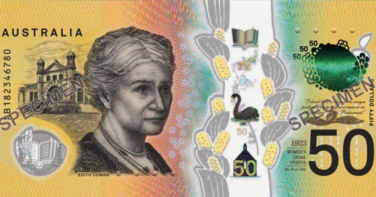 Reserve of over embarrassing Typo in A$50 notes - Global Village Space