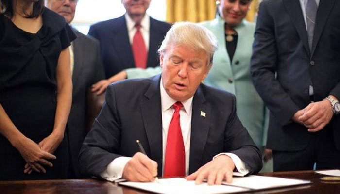 Trump Signs A Bill Allocating $700 Million Under The Coalition Support ...