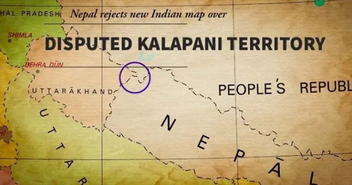 Nepal Old And New Map Pakistan & Nepal Infuriated: New Indian Map Included Kashmir, Gilgit  Baltistan & Kalapani