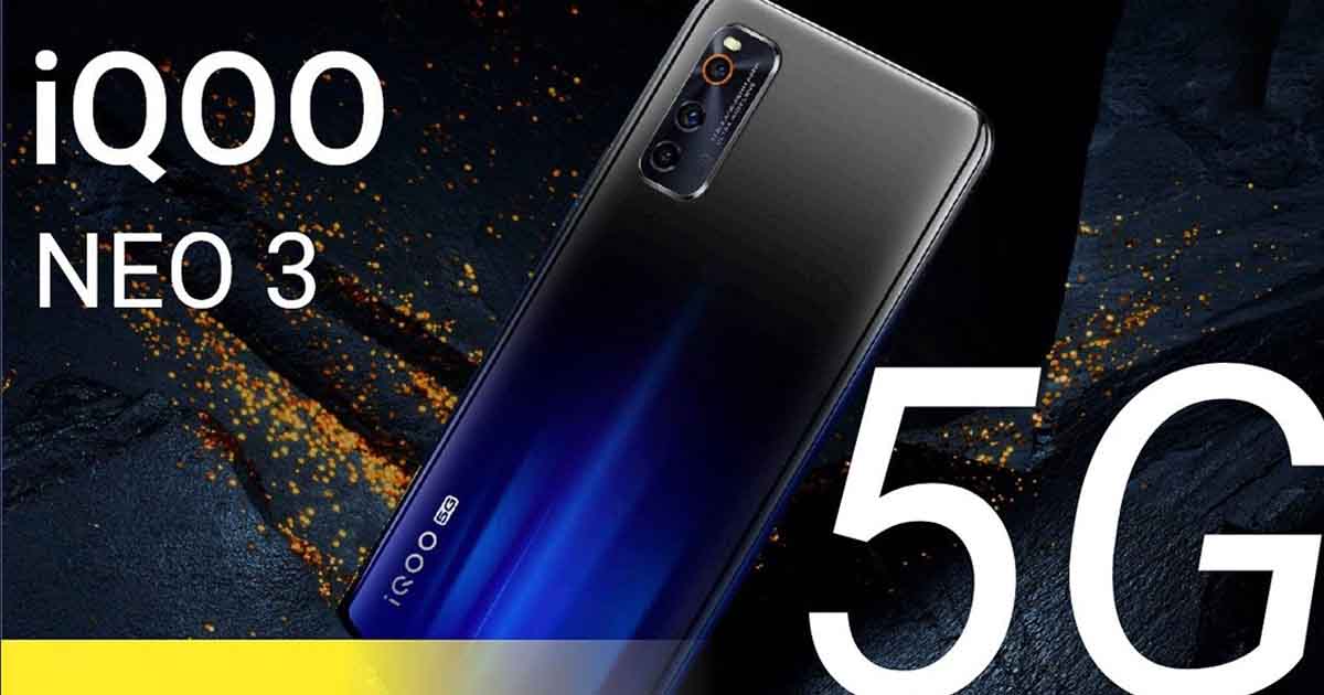 iQOO launches Neo3 5G, a budget friendly smartphone -