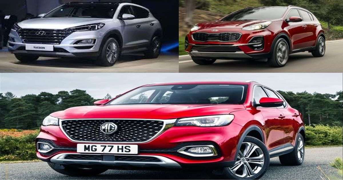 Kia Sportage Vs Hyundai Tucson Vs Mg Hs Global Village Space