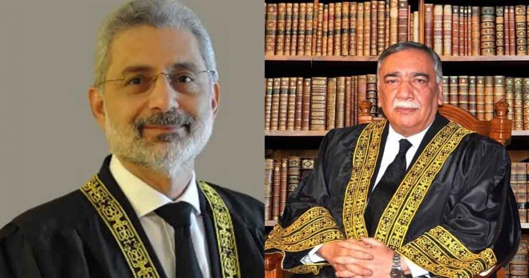 Asif saeed khosa is the newly appointed chief outlet justice of