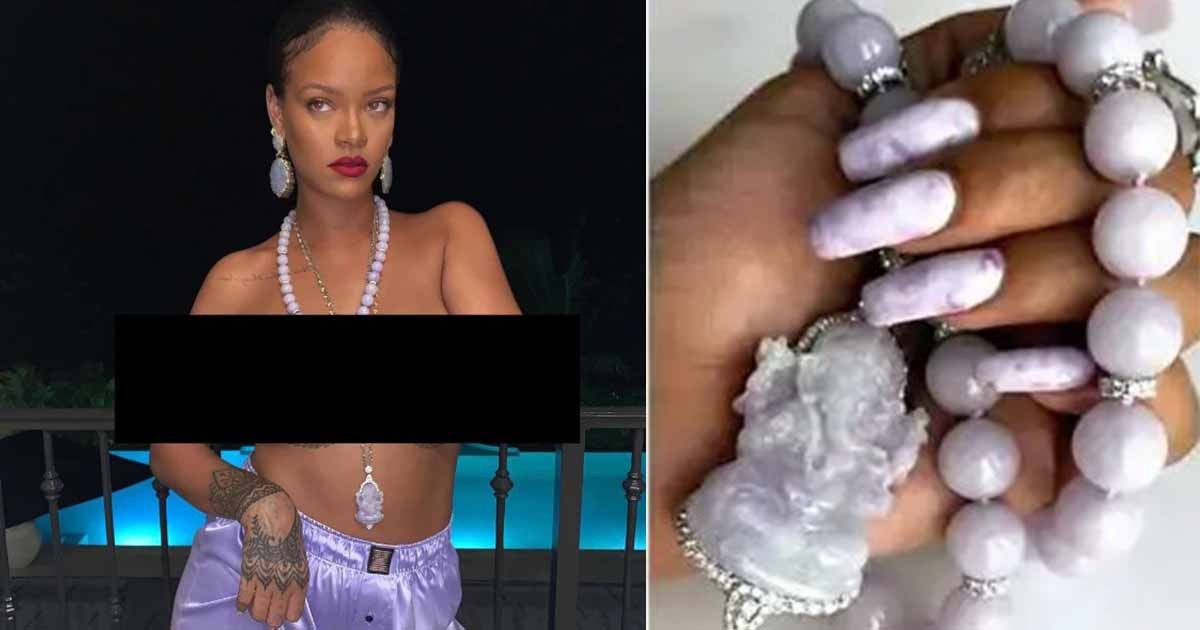 Rihanna S Topless Hindu God Photo Gets Her Into Trouble With Hindus In India