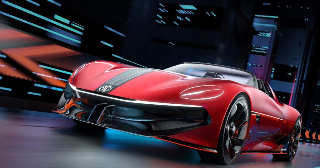 MG reveals new fully electric sportscar Cyberster - Global Village Space