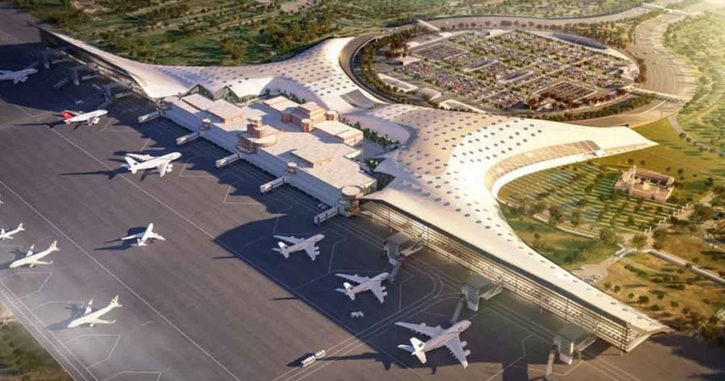 Lahore Airport to get a 21st century jasmine flower design