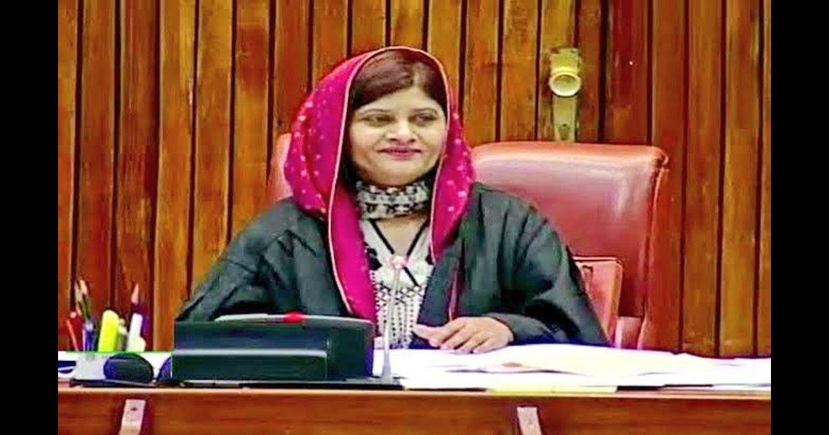 Hindu senator, Krishna Kumari, chairs senate session on Kashmir