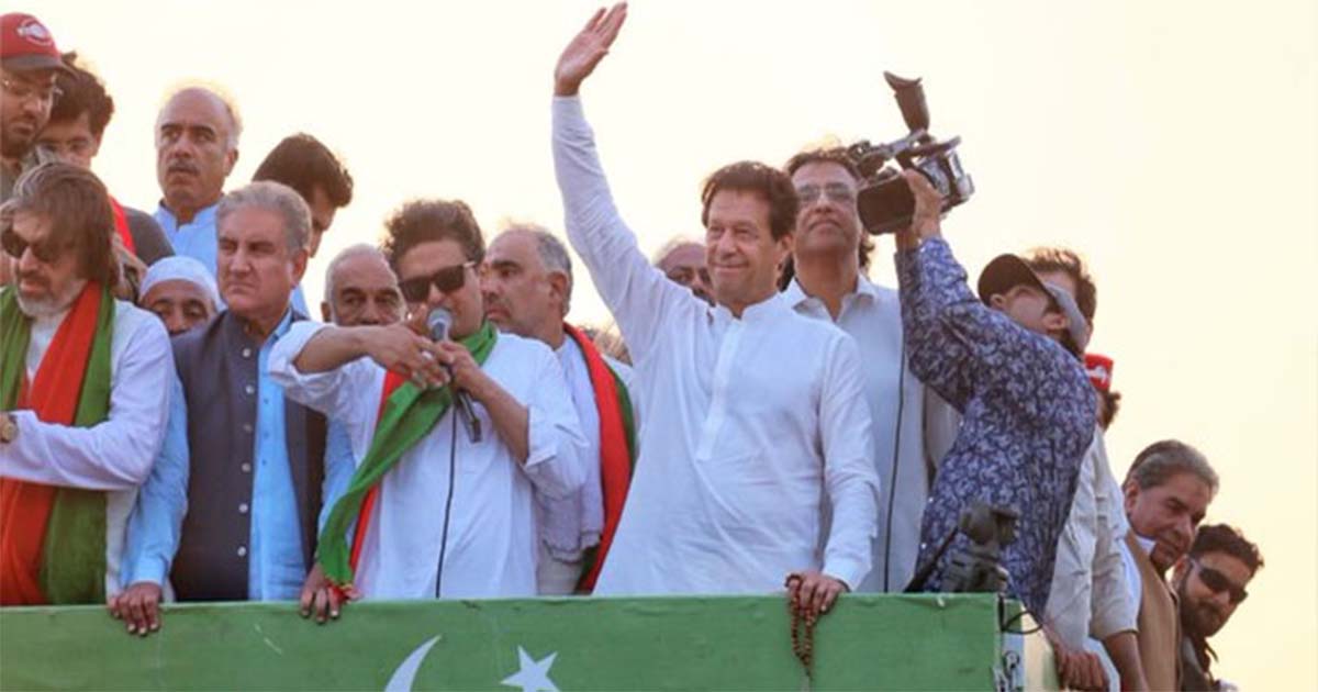 Imran Khan, PTI leaders acquitted in Long March vandalism cases