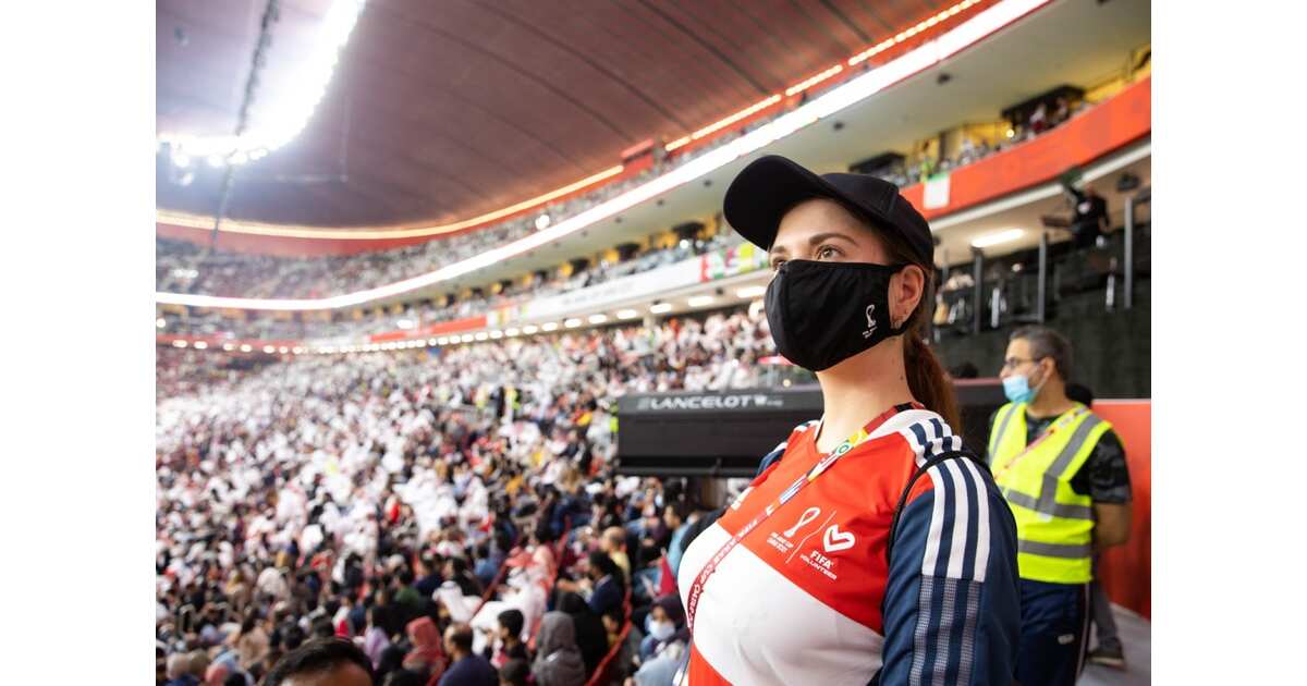 At the 2022 World Cup, some fans' controversial outfits slip through : NPR