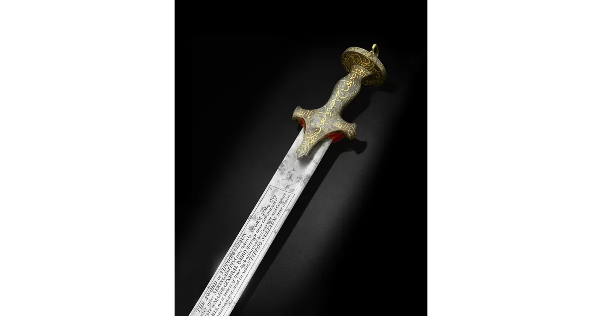 Tipu Sultan sword sold for whopping £14 million in London