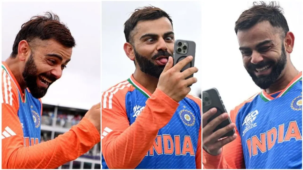 Heartwarming video of Virat kohli calling family after match win goes ...